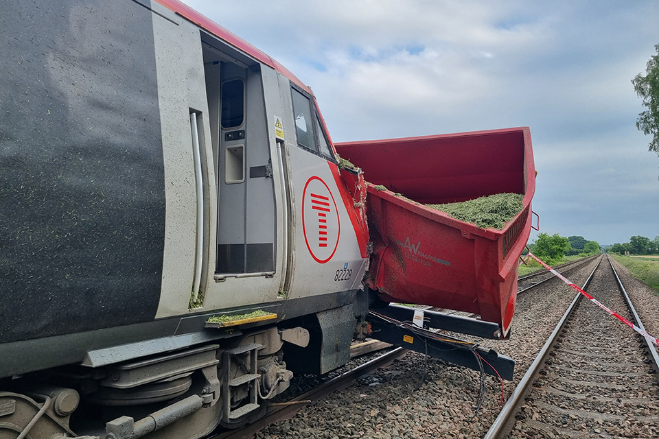 Investigation into train and tractor crash clears farmer of wrongdoing
