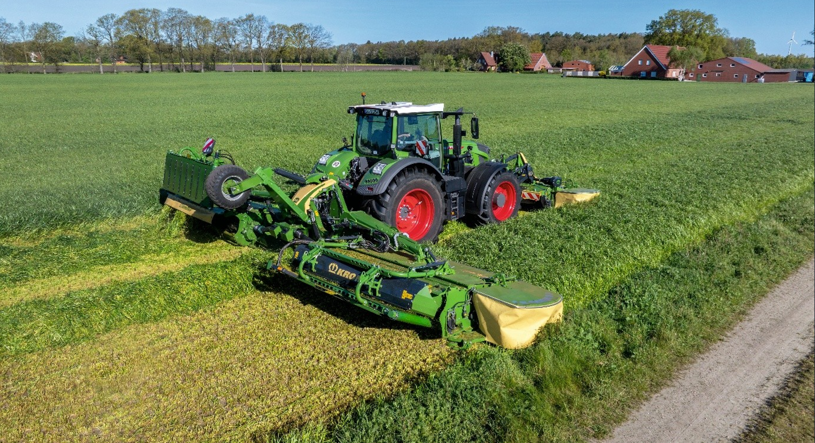 Machinery Focus: Krone presents new mower combination  