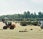 Stunning Coolmore Farm, hay harvest facts 2013