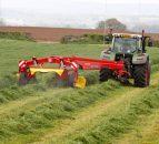 New Fella centre-drawbar mower works both sides