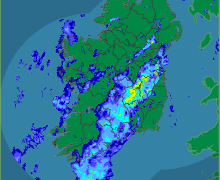 Leinster set to be hit with 24hrs of heavy rain