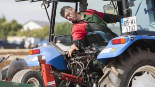 Tight competition in ploughing finals