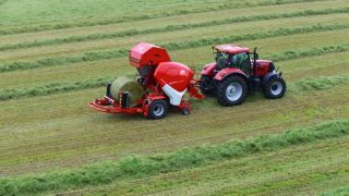 New Lely baler wrapper combination on show at the ploughing