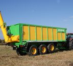 New auger option on Joskin grain trailer