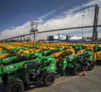 JCB receives largest ever shipment of machines to the US