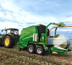 New variable chamber wrapping baler from John Deere