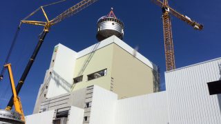 Massive Equipment lift at new Dairygold development