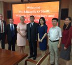 'China impressed with the North's standard of pork'