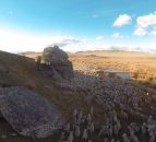 Amazing video of farmer herding thousands of sheep from the sky