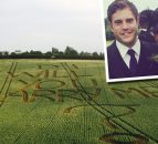 Crop marks for farmer's marriage proposal with a difference