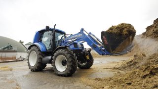 Watch this video of New Holland’s methane-powered tractor