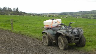 83% of farmers do not wear a helmet when driving a quad
