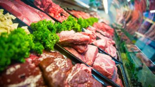 Leaflets on how we can eat less meat could be handed out in supermarkets