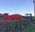 Soccer team hitches lift off tractor and trailer after coach breaks down