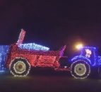 Video: Over 3,500 lights used to create Christmas farming display