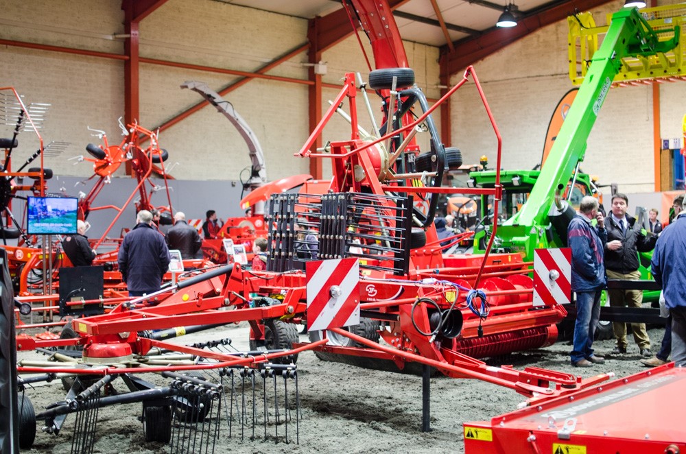 Fintona farm machinery show machinery