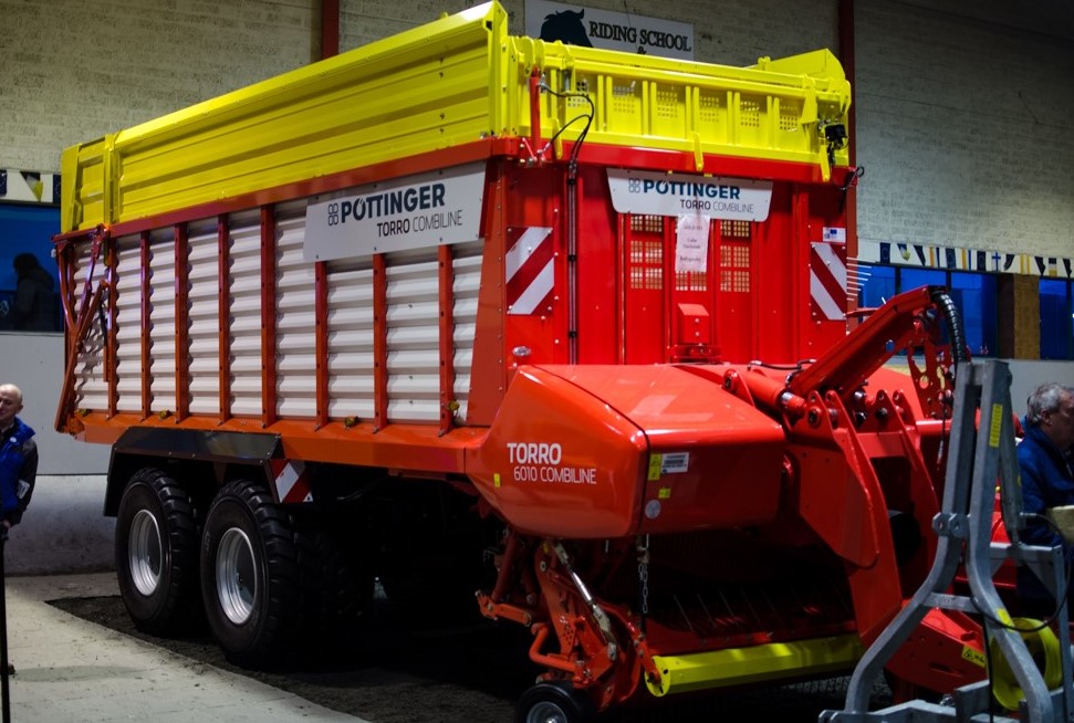 Fintona farm machinery show silage wagon