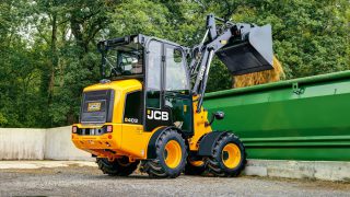 JCB’s latest compact wheeled loader showcased at LAMMA 2017