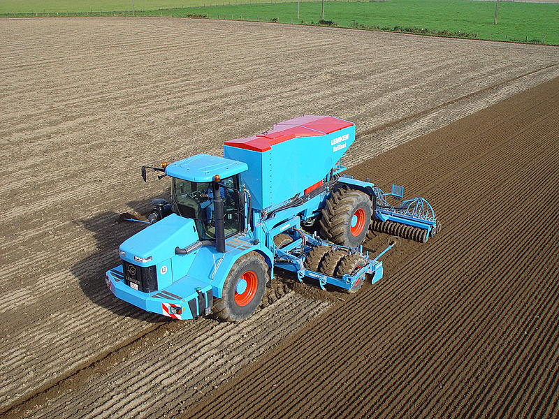 Lemken Brillant self-propelled power harrow drill combination