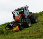 Video: A tractor designed to work at 45 degree angles