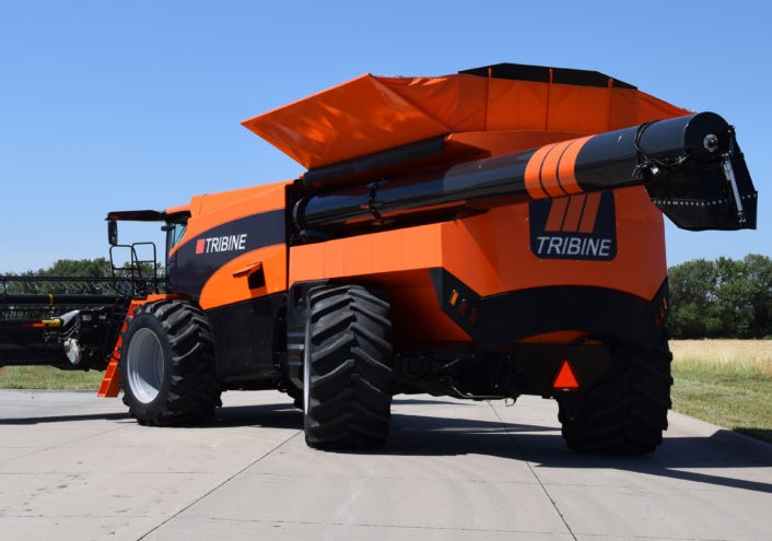 Tribine combine rear