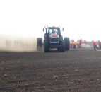 New world record for sowing maize set by Case IH and Vaderstad