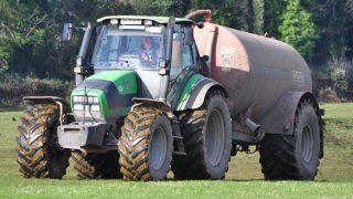 What is the going price for slurry spreading?