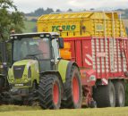 How much do contractors charge per acre for 'wagon' silage?