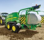 Faster baler-wrappers and 'intelligent' slurry spreading from Deere