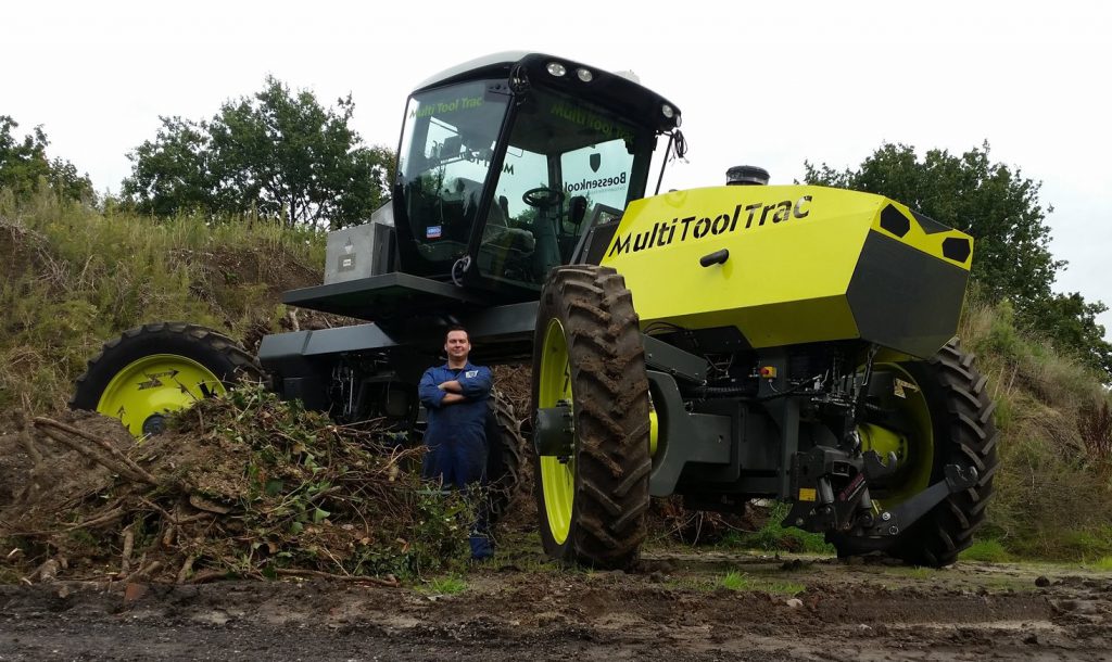 Multi Tool Trac electric tractor dutch