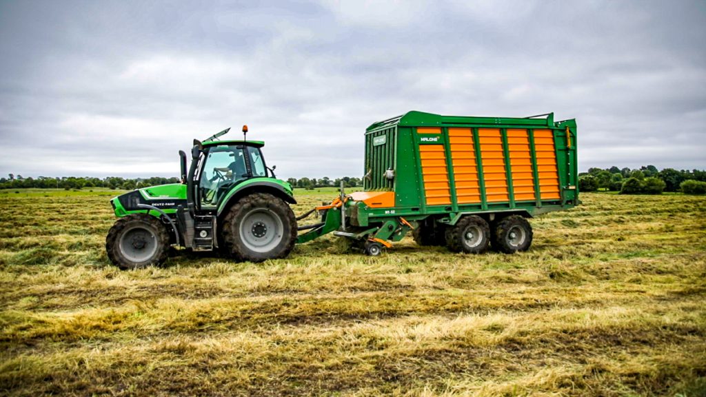 Keily Malone silage contractor