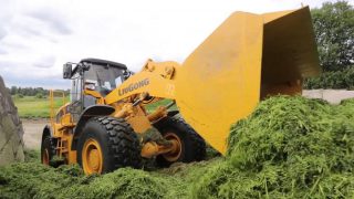 East meets west: Room for a Chinese loader on the silage pit?