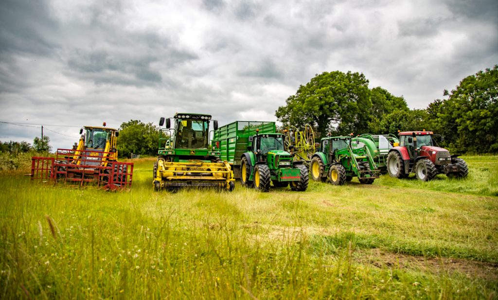 Wexford contractor contracting silage