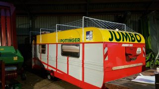 If the season’s so busy why not live in your silage wagon?