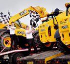 JCB machines drafted in for British Grand Prix