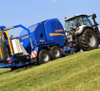 The ultimate 'go-anywhere' solution: A baler with 'driven' wheels