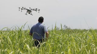 Bring out the laser! On-farm drone and laser trials to begin