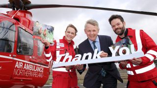 Centenary dinner and calendar raise £31,000 for air ambulance