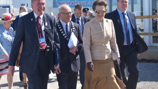 Royal visitor attends opening day of 150th Balmoral Show