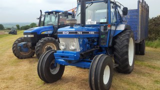 Top ‘drawer’ tractors? Silage from the eras at ‘Mogeely’ day out