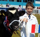 Young Limousin breeder manages major show hat-trick