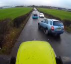 Near-miss tractor cam footage watched more than a million times in just 2 days