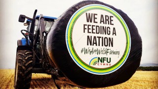 It’s a wrap: NFU Cymru drives home the farming message