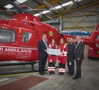 ABP raises £10,000 for union's air ambulance centenary charity appeal