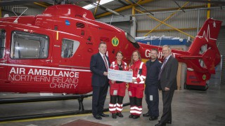 ABP raises £10,000 for union’s air ambulance centenary charity appeal