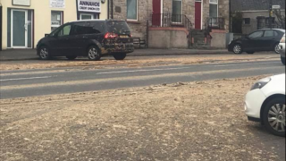 Overnight incident leaves town covered in ‘slurry’