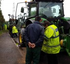 17 out of 19 farm vehicles checked by police found with defects