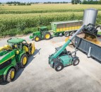 AgriScot: Flagship 970hp John Deere forager makes its public debut