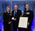 Farmer who helped catch paedophile honoured by police