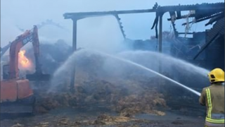 3-day hay shed burn-out in UK ’caused deliberately’